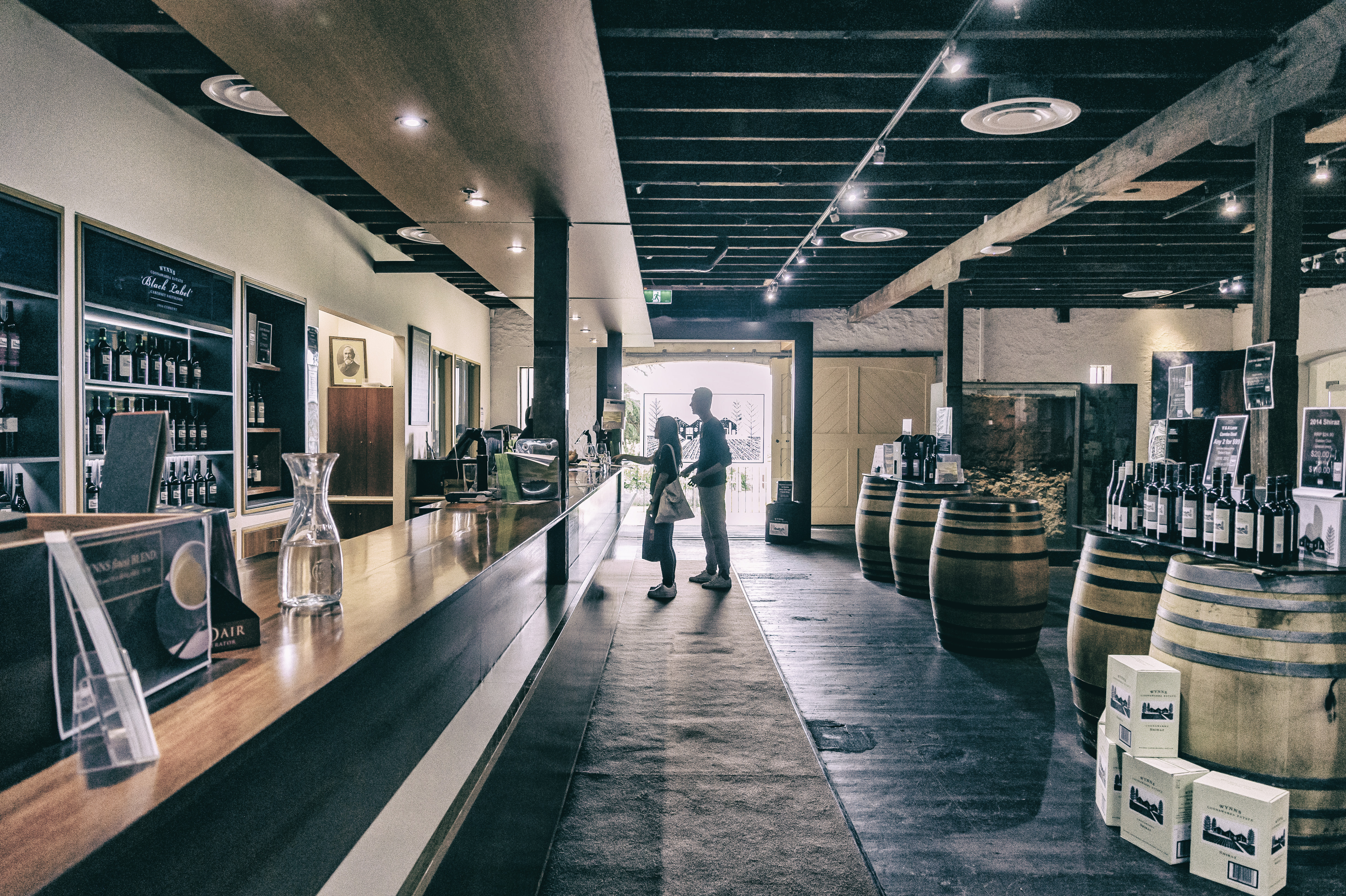 Wynns Coonawarra Estate bar 